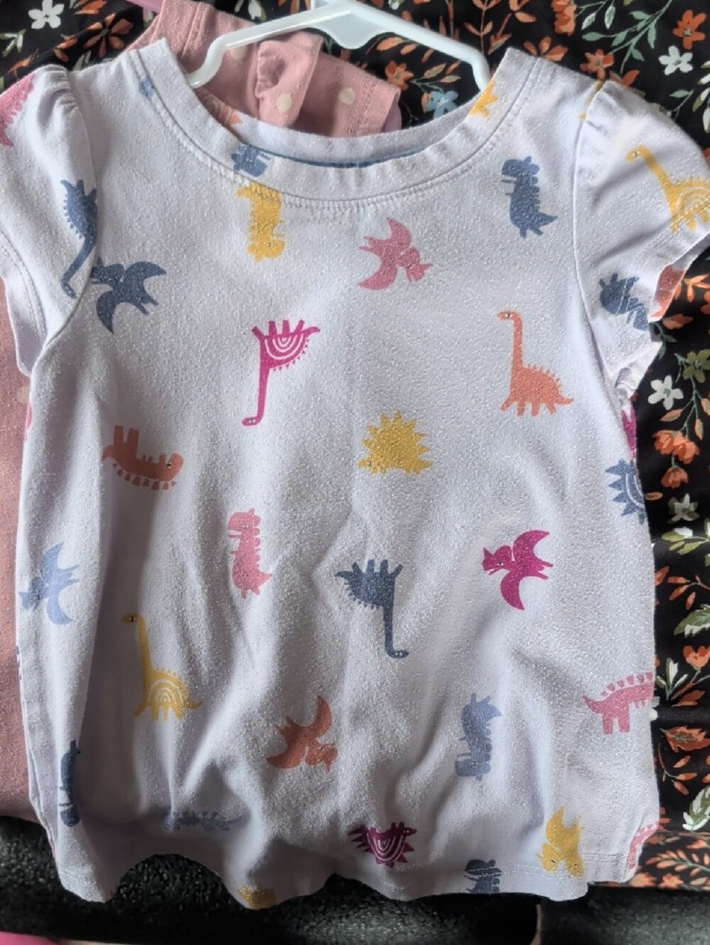 3t Girls Cat & Jack T Shirt Bundle, Set Of 6 - Picture 6 of 8
